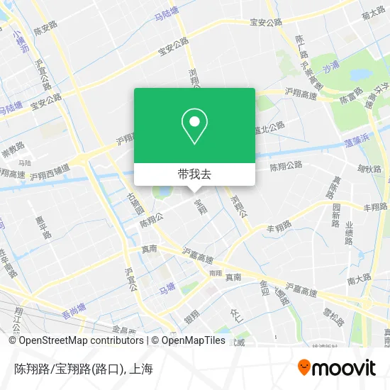 陈翔路/宝翔路(路口)地图