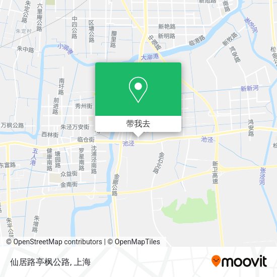 仙居路亭枫公路地图