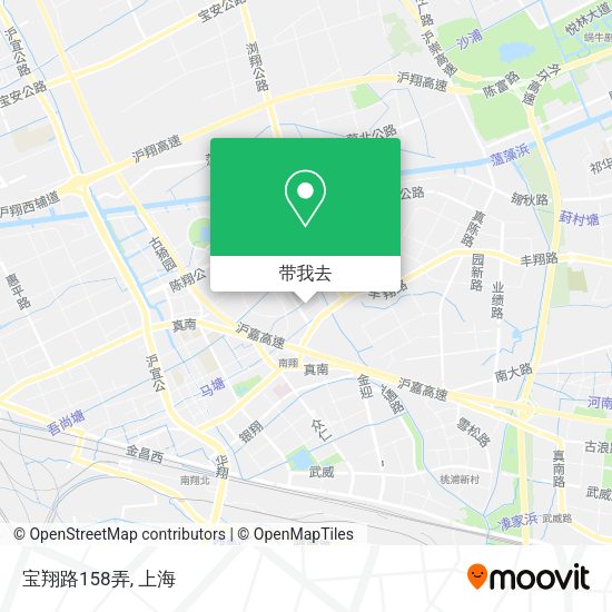 宝翔路158弄地图
