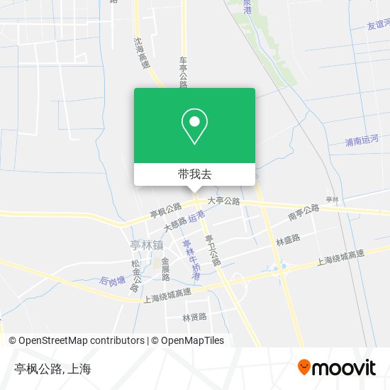 亭枫公路地图