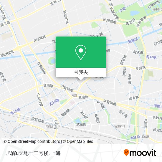 旭辉u天地十二号楼地图
