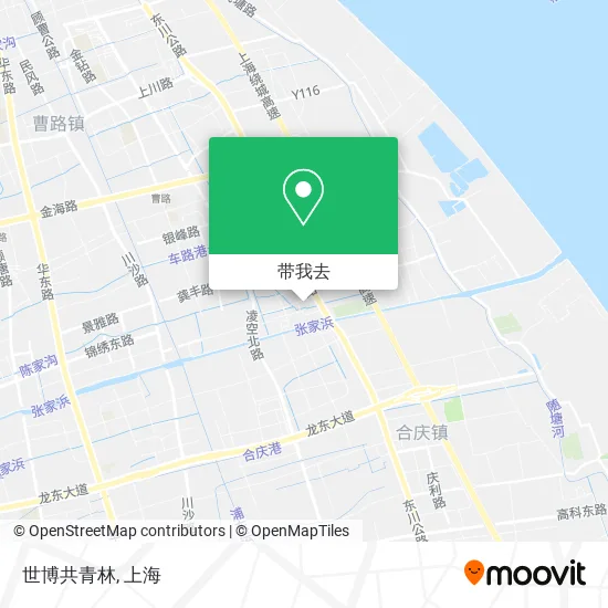 世博共青林地图