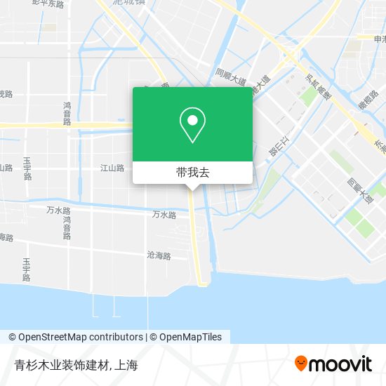 青杉木业装饰建材地图