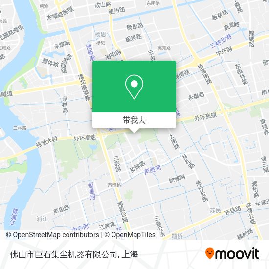 佛山市巨石集尘机器有限公司地图