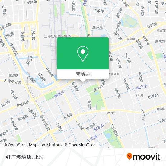 虹广玻璃店地图