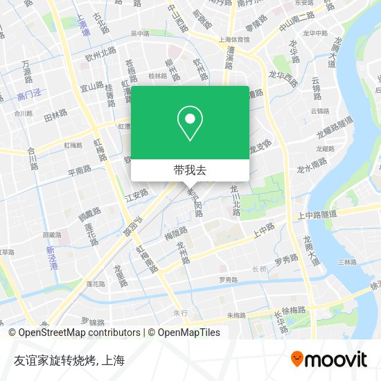 友谊家旋转烧烤地图