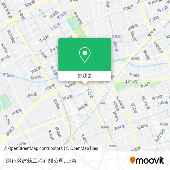 闵行区建筑工程有限公司地图