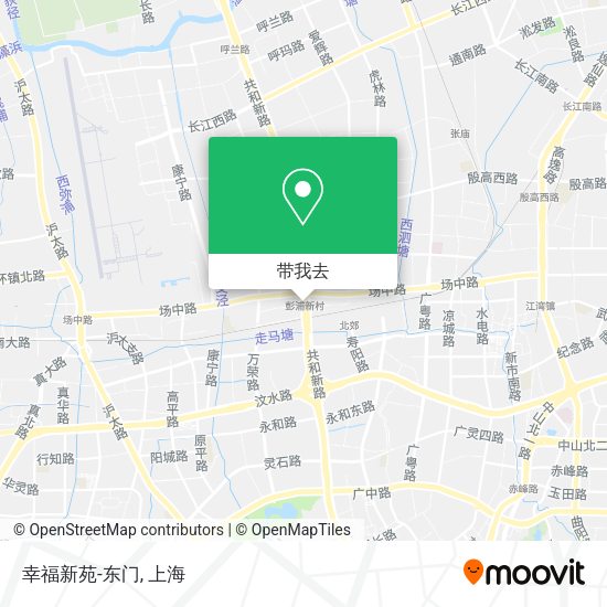 幸福新苑-东门地图
