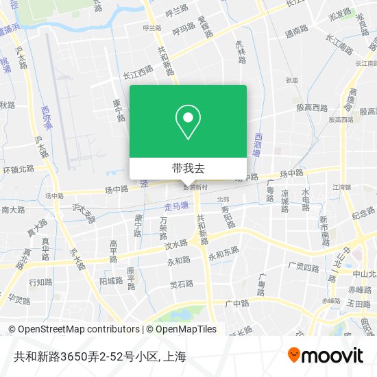 共和新路3650弄2-52号小区地图