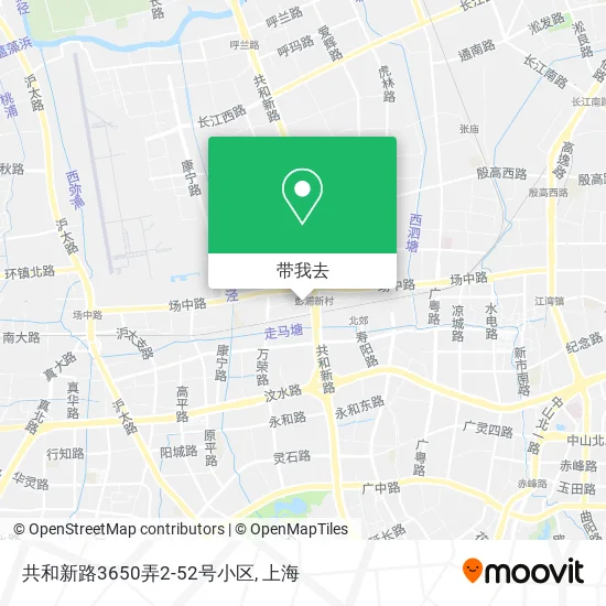 共和新路3650弄2-52号小区地图