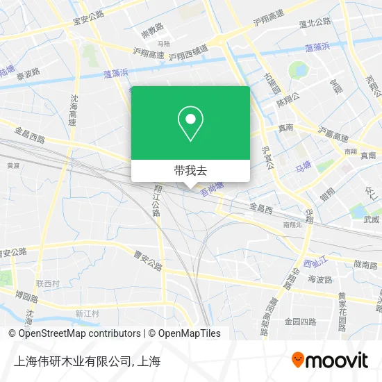 上海伟研木业有限公司地图
