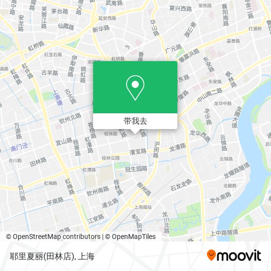 耶里夏丽(田林店)地图