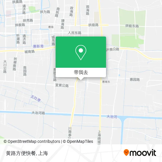 黄路方便快餐地图