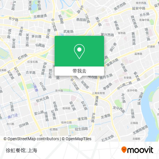 徐虹餐馆地图