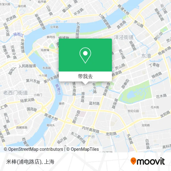 米棒(浦电路店)地图