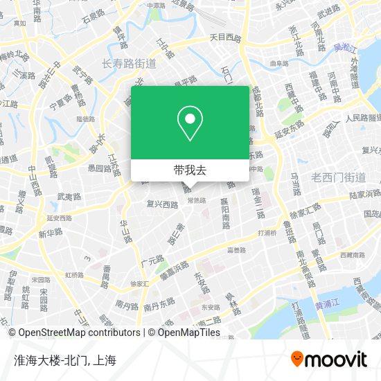 淮海大楼-北门地图