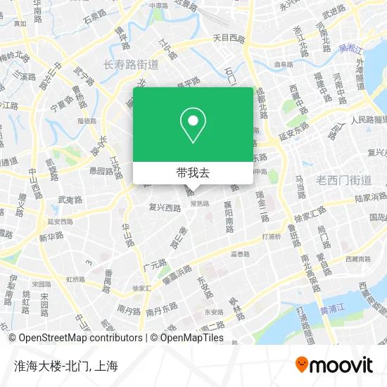 淮海大楼-北门地图