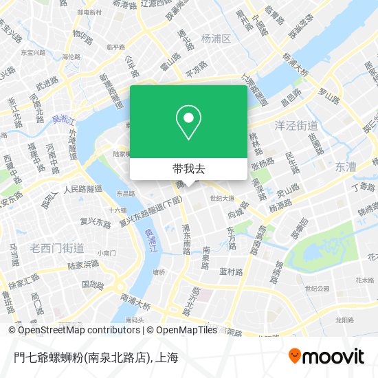門七爺螺蛳粉(南泉北路店)地图
