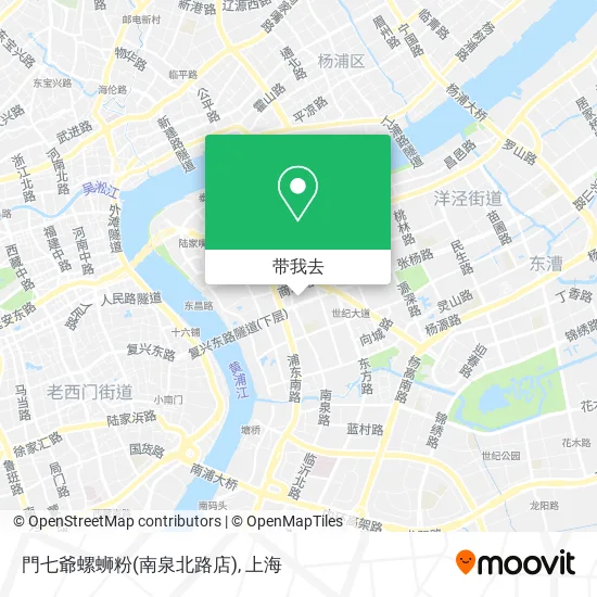 門七爺螺蛳粉(南泉北路店)地图
