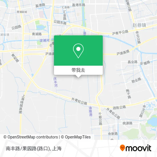 南丰路/果园路(路口)地图