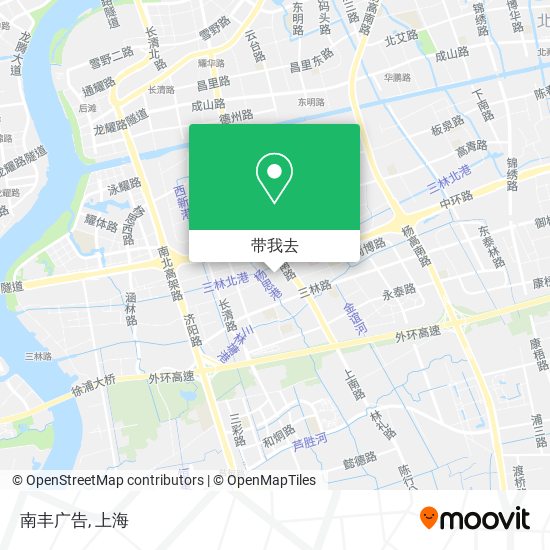 南丰广告地图