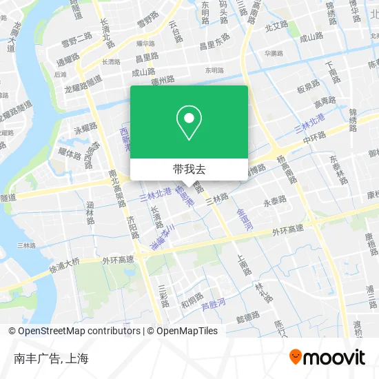 南丰广告地图