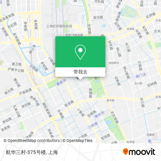 航华三村-375号楼地图