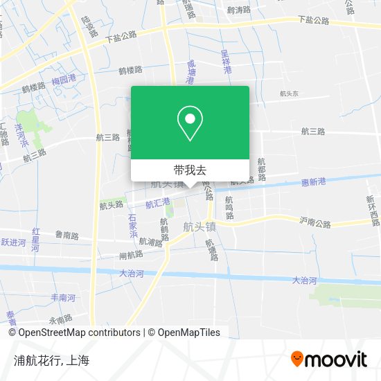 浦航花行地图
