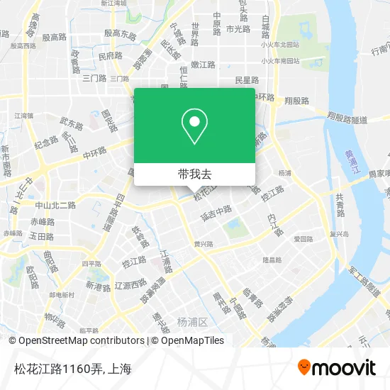 松花江路1160弄地图