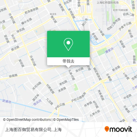 上海图百御贸易有限公司地图
