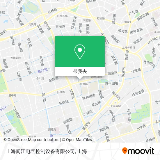 上海闻江电气控制设备有限公司地图