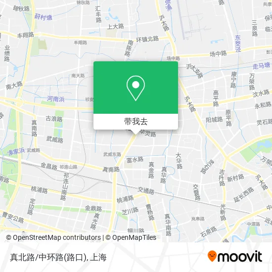 真北路/中环路(路口)地图