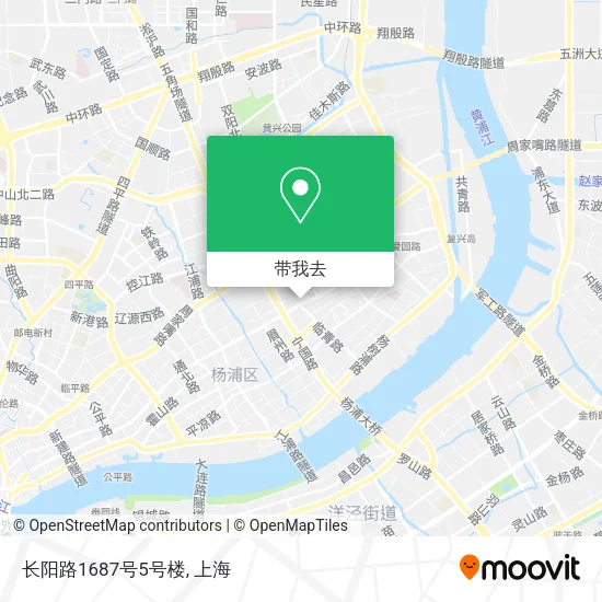 长阳路1687号5号楼地图