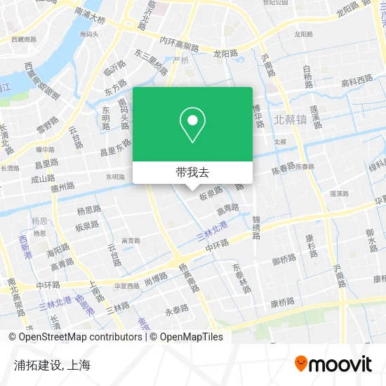 浦拓建设地图