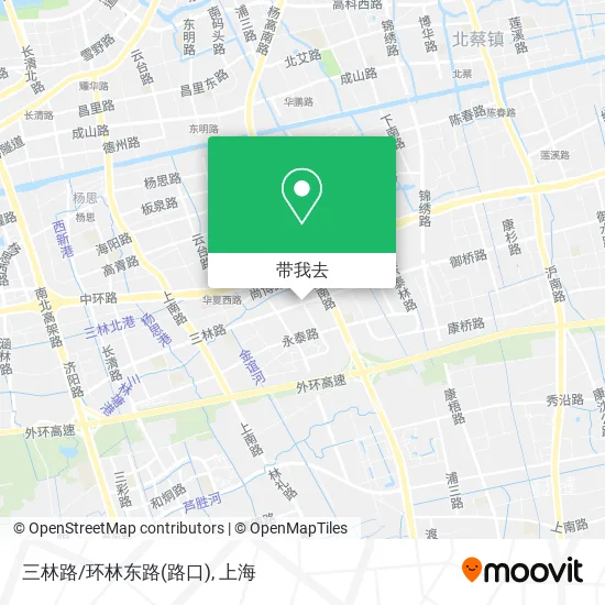 三林路/环林东路(路口)地图