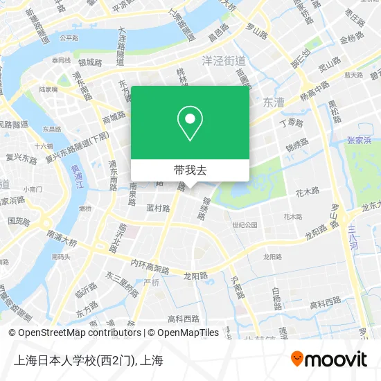 上海日本人学校(西2门)地图