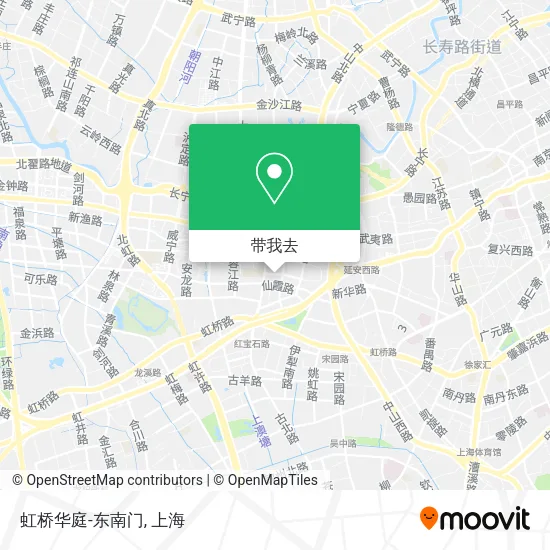 虹桥华庭-东南门地图