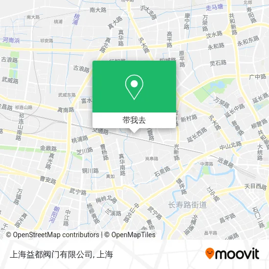 上海益都阀门有限公司地图