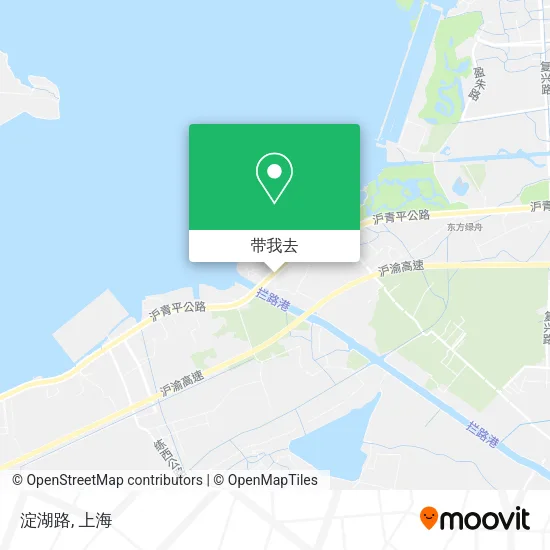 淀湖路地图