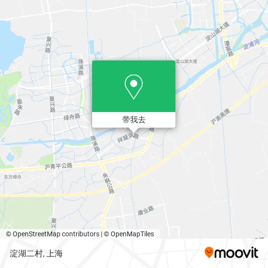 淀湖二村地图