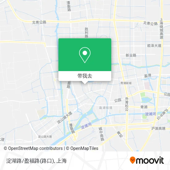 淀湖路/盈福路(路口)地图
