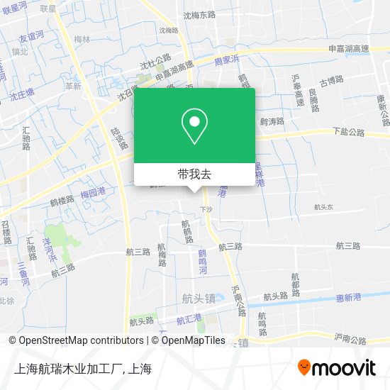 上海航瑞木业加工厂地图