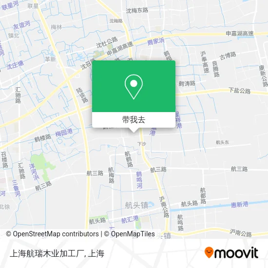 上海航瑞木业加工厂地图