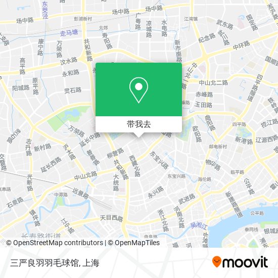 三严良羽羽毛球馆地图