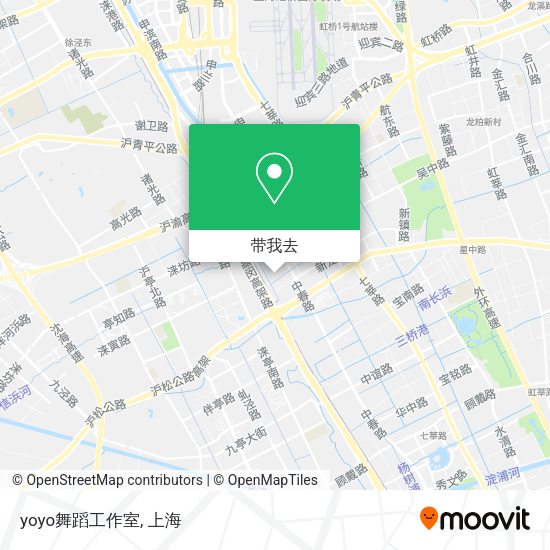 yoyo舞蹈工作室地图