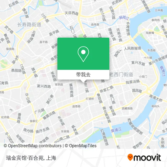 瑞金宾馆-百合苑地图