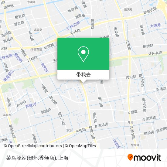 菜鸟驿站(绿地香颂店)地图