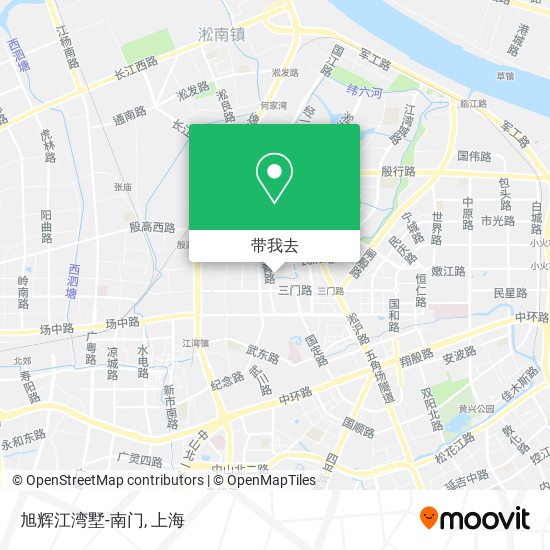 旭辉江湾墅-南门地图