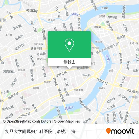 复旦大学附属妇产科医院门诊楼地图