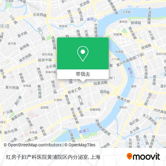 红房子妇产科医院黄浦院区内分泌室地图